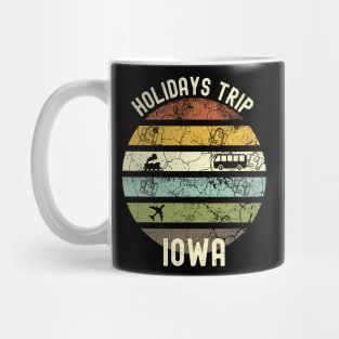 Holidays Trip To Iowa, Family Trip To Iowa, Road Trip to Iowa, Family Reunion in Iowa, Holidays in Iowa, Vacation in Iowa Mug